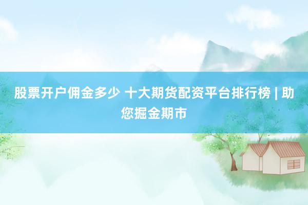 股票开户佣金多少 十大期货配资平台排行榜 | 助您掘金期市