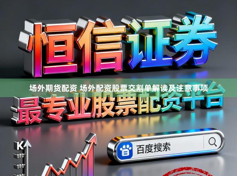 场外期货配资 场外配资股票交割单解读及注意事项