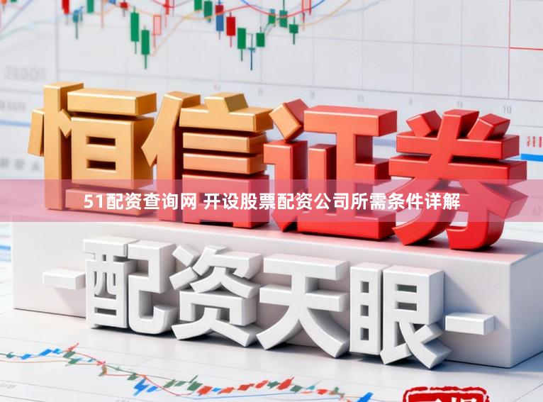 51配资查询网 开设股票配资公司所需条件详解
